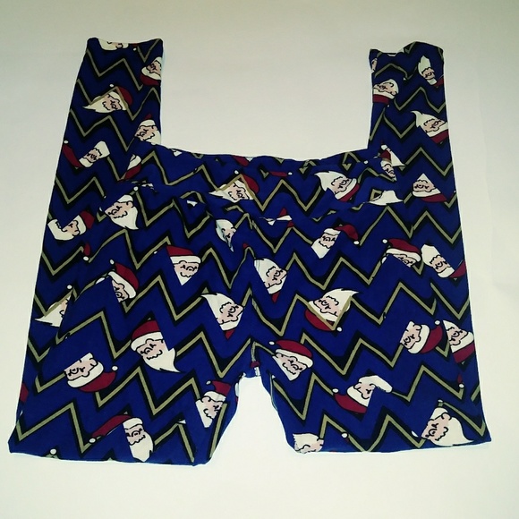 LuLaRoe Pants -  LulaRoe Christmas Santa leggings